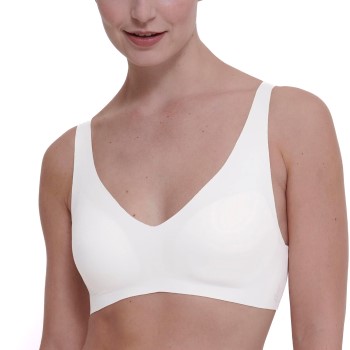 Sloggi Bh Zero Feel 2 0 Soft Bra Hvid Large Dame