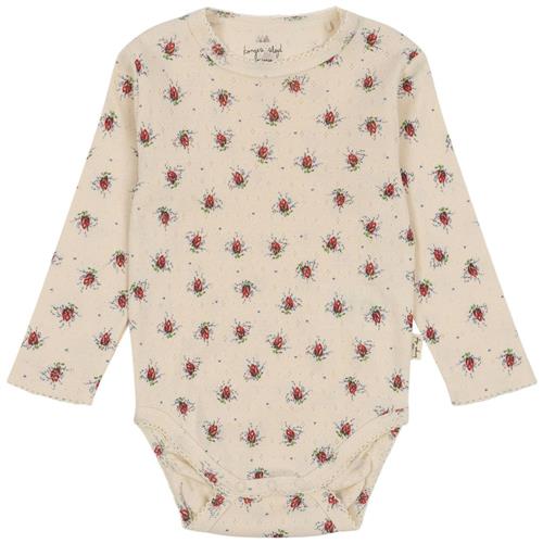 Se Konges Sløjd GOTS Minnie Blomstret Babybody Vita Rosa Mini |  | 9 months ved Babyshop