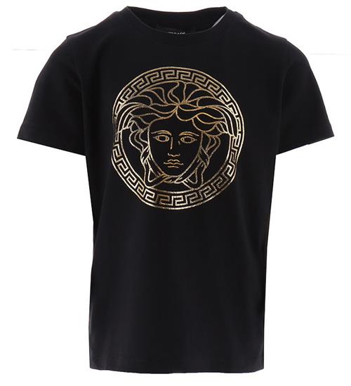 Versace Versace T-shirt - Sort/Guld m. Logo