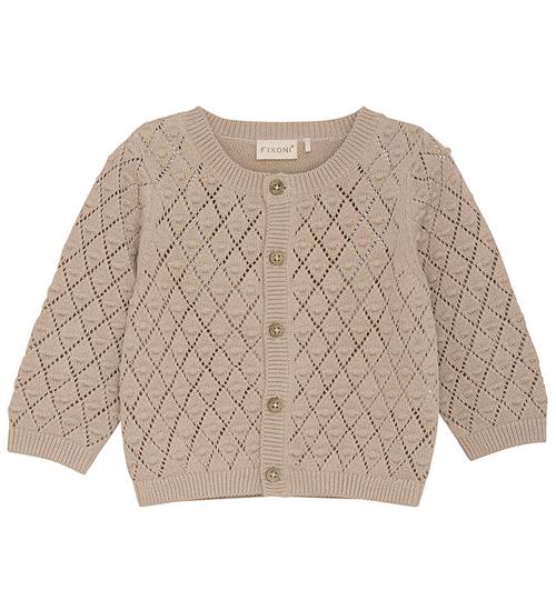 Fixoni Fixoni Cardigan - Strik - Doeskin