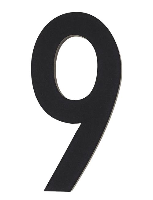 Architect Numbers Design Letters Black