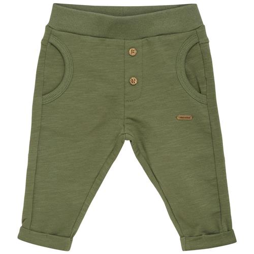 Se Minymo GOTS Baby Sweatpants Oliven | Grønn | 68 cm ved Babyshop