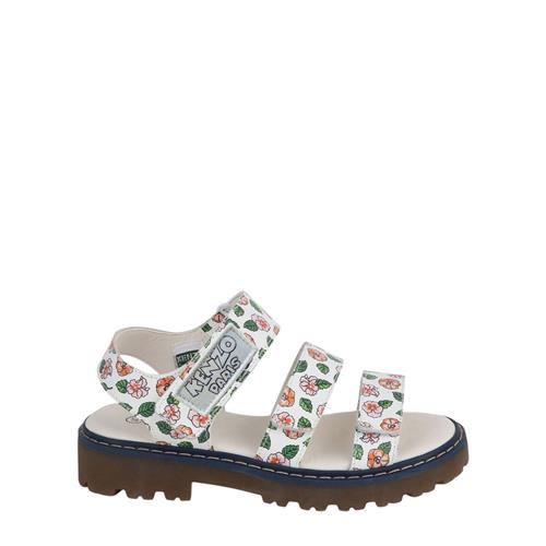 Se Kenzo Blomstrede Sandaler Elfenben |  | 31 EU ved Babyshop