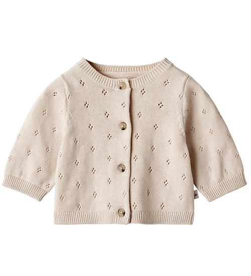 Wheat Wheat Cardigan - Strik - Maia - Sandshell