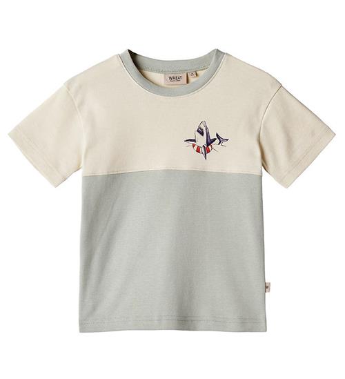 Wheat Wheat T-shirt - Oliver - Sea Mist