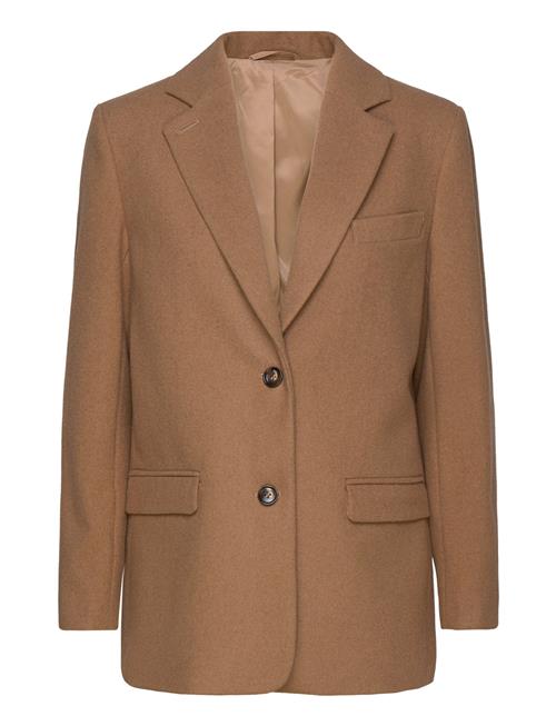 Bruun & Stengade Bs Laure Regular Fit Coat Bruun & Stengade Brown