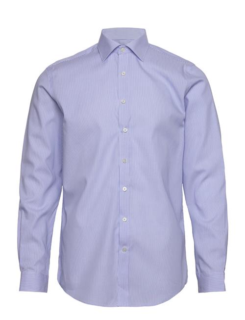Technical Striped Shirt L/S Lindbergh Black Blue
