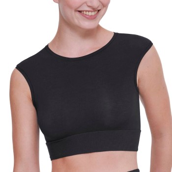 Sloggi GO Allround Crop Top Sort One Size Dame