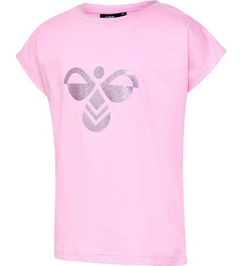 Se Hummel Hummel T-shirt - hmlDiez - Pastel Lavender ved KidsWorld