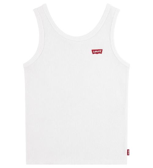 Se Levis Tanktop - Rib - Bright White ved KidsWorld