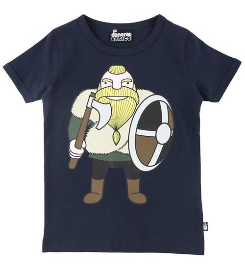 Se DanefÃ¦ DanefÃ¦ T-shirt - Basic - Navy m. Harald ved KidsWorld