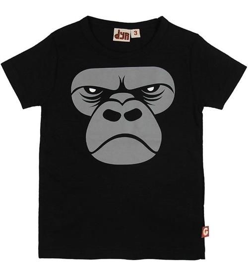 Se DYR DYR T-Shirt - DYRPrimate - Black Zoomgorilla ved KidsWorld