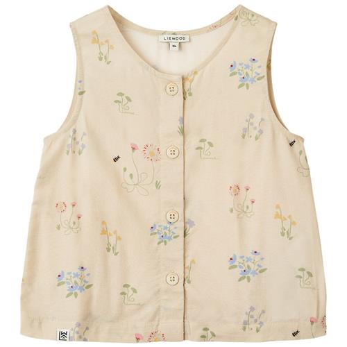 Liewood Rosanna Mønstret Top Flora/Sandy | Beige | 116 cm