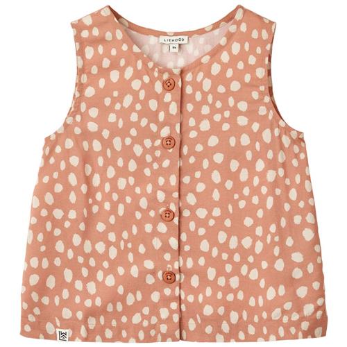 Liewood Rosanna Mønstret Top Leo Spots/Tuscany Rose | Lyserød | 98 cm