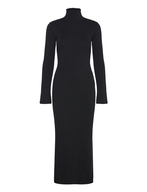 Enkel Studio Esyoko Ls Dress Long Knit F Enkel Studio Black