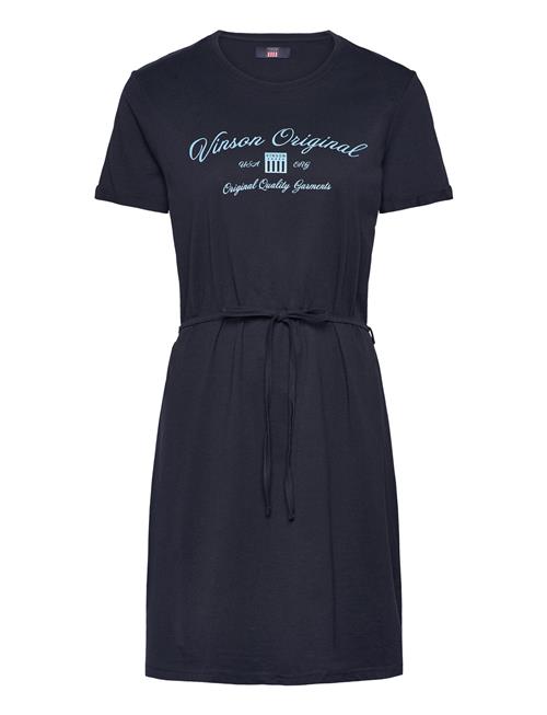 VINSON Vin T-Shirt Dress Maika Women VINSON Navy