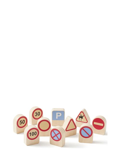 Kid's Concept Traffic Signs 10Pcs Aiden Kid's Concept Patterned