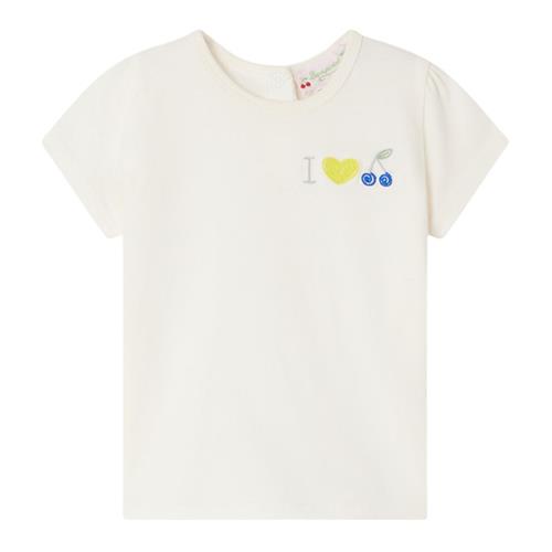 Bonpoint Cira Baby T-shirt Cremefarvet |  | 18 months