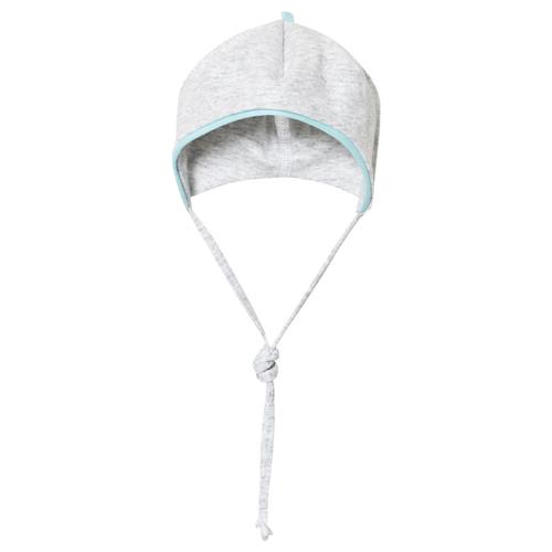 Se Maximo Baby Hat Grey Turquoise | Grå | 37 cm ved Babyshop