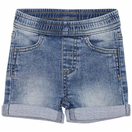 Se Minymo Denimshorts Blue Nights | Blå | 56 cm ved Babyshop