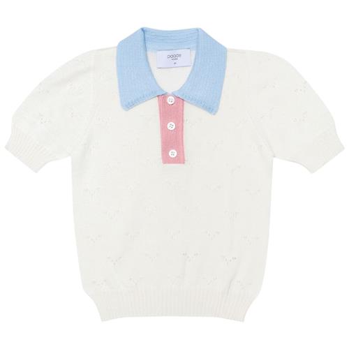 Paade Mode Strikket Poloshirt Hvid | Hvid | 8 years