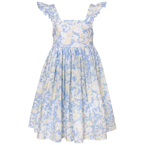 Se Paade Mode Blomstret Kjole Anemone Blue | Blå | 10 years ved Babyshop