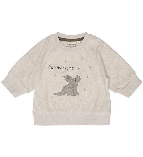 Se Thats Mine Thats Mine Sweatshirt - Sora - Dino ved KidsWorld