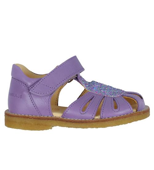 Se Angulus Angulus Sandaler - Lilac/Confetti Glitter ved KidsWorld