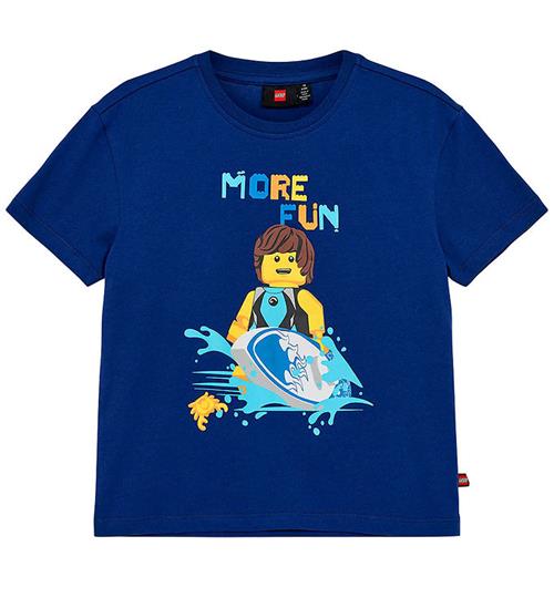 Se LEGOÂ® Wear LEGOÂ® Wear T-shirt - LWTano - Dark Blue ved KidsWorld