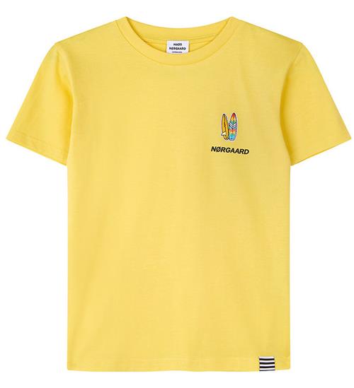 Se Mads NÃ¸rgaard Mads NÃ¸rgaard T-shirt - Thorlino - Lemon Zest ved KidsWorld