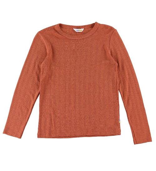 Se Joha Joha Bluse - Uld/Silke - Orange ved KidsWorld