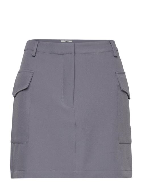 Vibebzcargo Miniskirt Bzr Grey