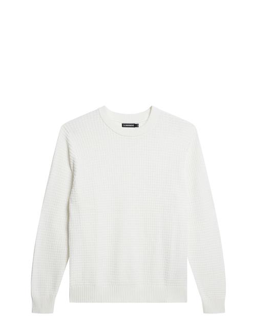 Se J. Lindeberg Archer Structure Sweater J. Lindeberg White ved Booztlet