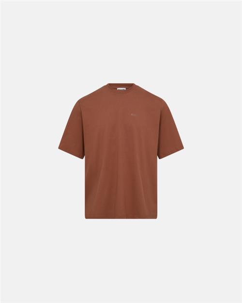 Mid sleeve t-shirt | GOTS bomuld | Brun