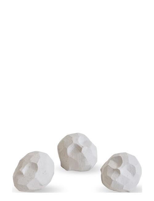 Se Cooee Design Sculpture Pebble Head Cooee Design Cream ved Booztlet