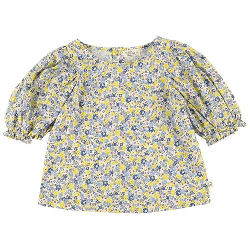 Cozmo Cecilie Liberty Blomstret Bluse Hvid | Hvid | 3 years