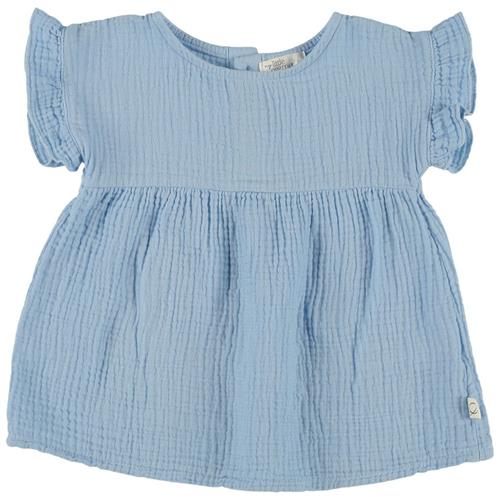 Se Cozmo Emma Baby-kjole Blå | Blå | 24 months ved Babyshop