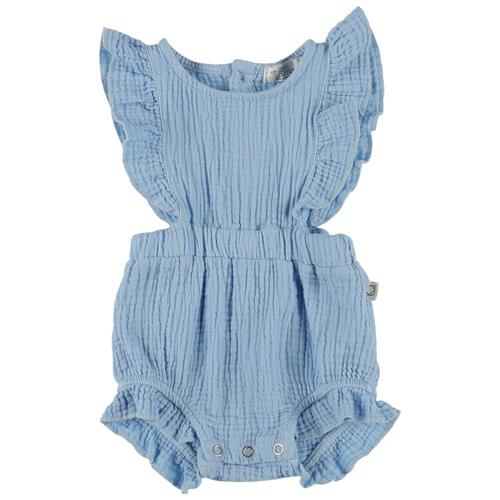 Se Cozmo Mona Romper Blå | Blå | 3 months ved Babyshop