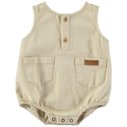 Tocoto Vintage Sarga Babybody Naturhvid |  | 18 months