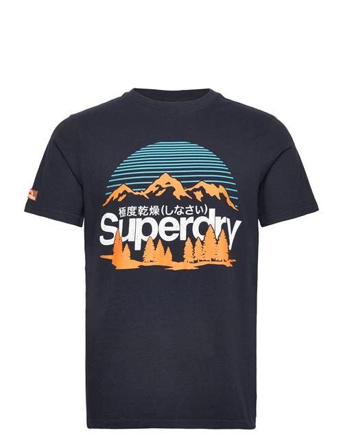 Superdry Great Outdoors Nr Graphic Tee Superdry Navy