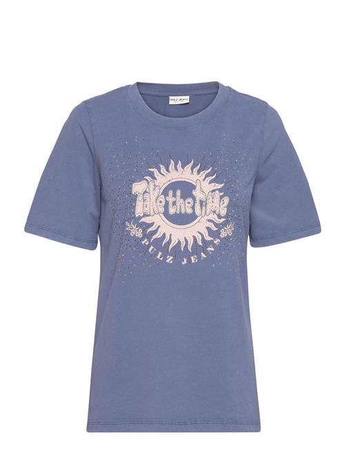 Pulz Jeans Pzvada Sun Tshirt Pulz Jeans Blue