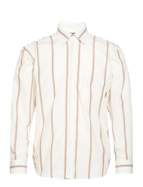 Wbyuzo Stripe Shirt Woodbird White