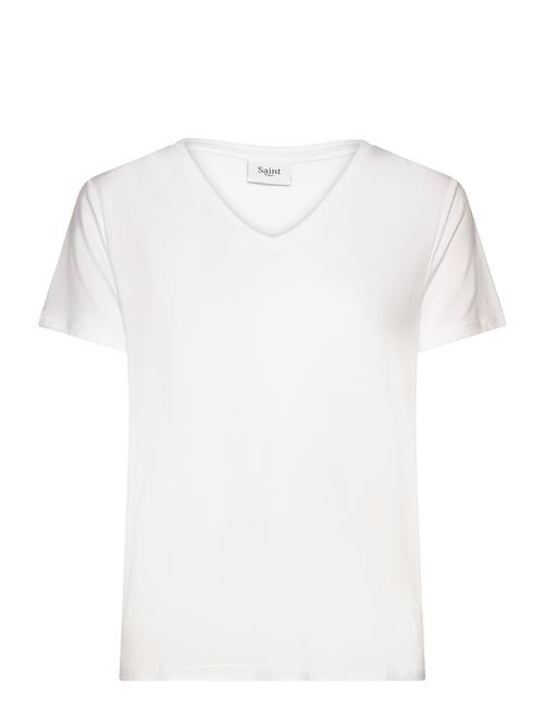 Adeliasz V-N T-Shirt Saint Tropez White