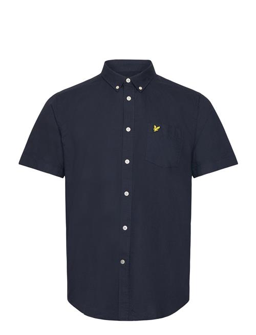 Lyle & Scott Short Sleeve Oxford Shirt Lyle & Scott Navy