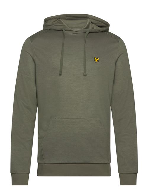 Fly Fleece Hoodie Lyle & Scott Sport Khaki