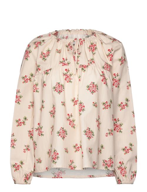 Naja Lauf Anais Blouse Vintage Flower Naja Lauf Cream