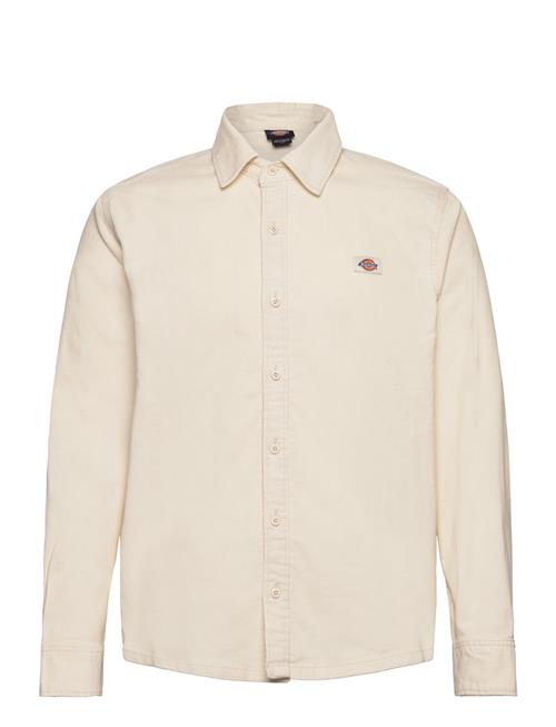 Dickies Chase City Shirt Ls Dickies Cream