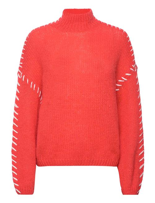 Vichoca New L/S Knit Pullover Vila Red