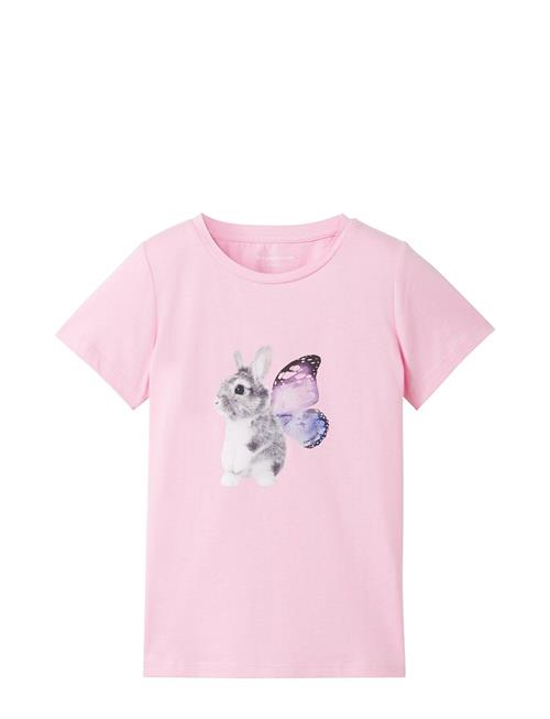 Se Tom Tailor Photoprint T-Shirt Tom Tailor Pink ved Booztlet