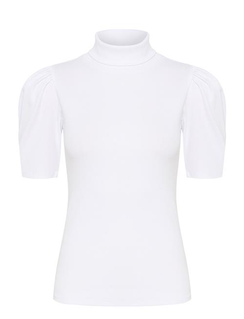 Drewgz Ss Puff Blouse Gestuz White